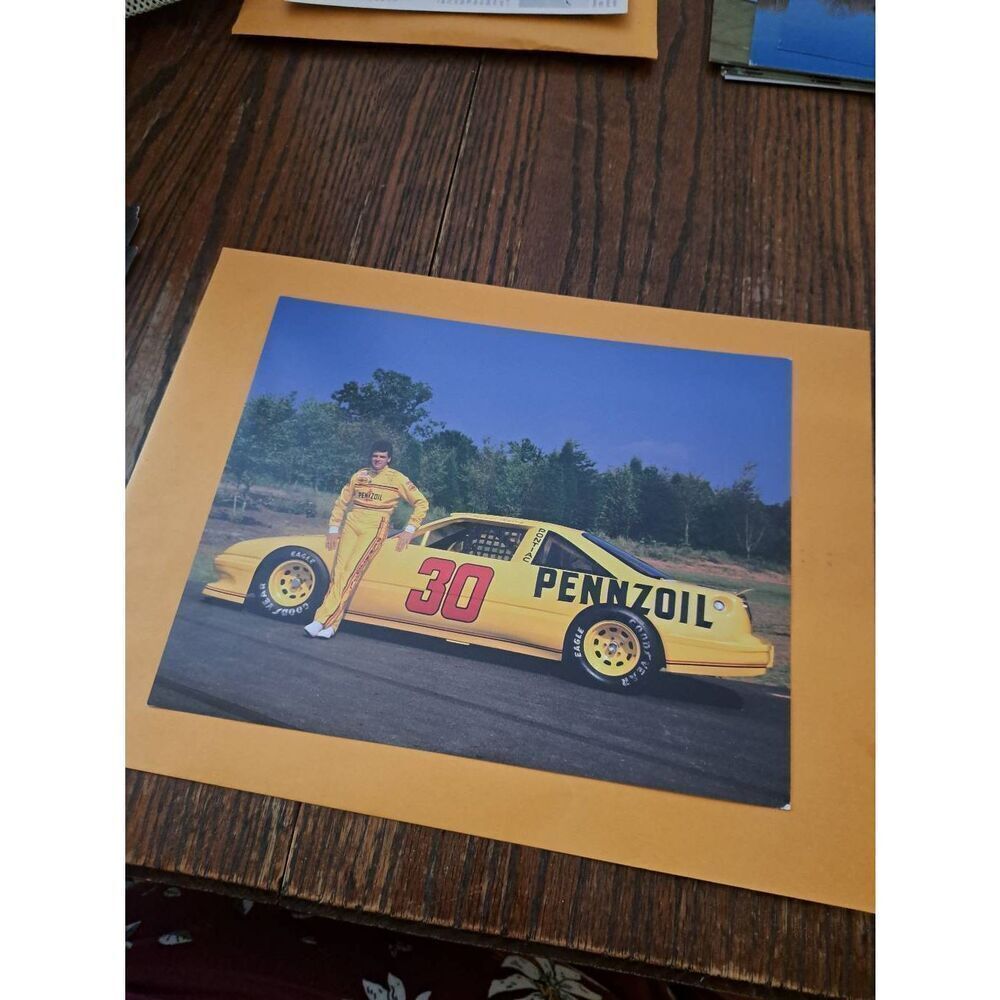 Vintage Michael Waltrip Pennzoil 30 Driver Card Bahari Racing NASCAR Winston Cup